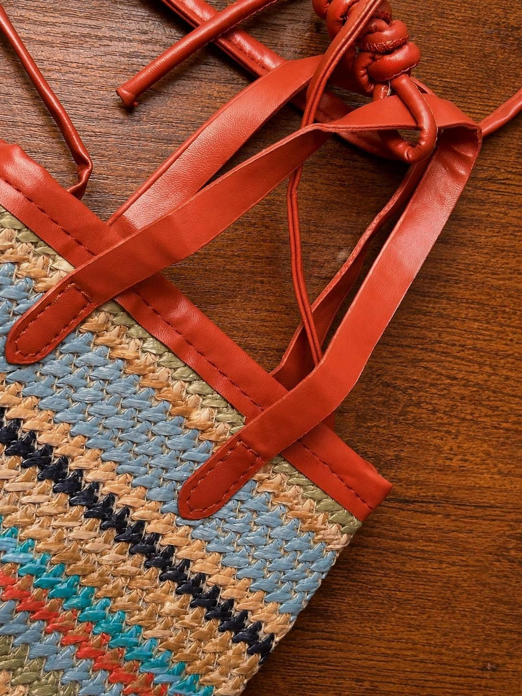 Boho Woven Crossbody Bag | Colorful Summer Purse