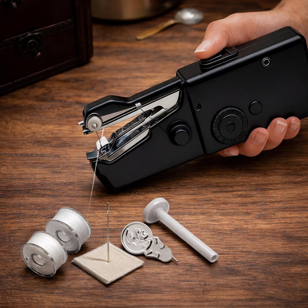 Handheld Sewing Machine | Portable Mini Stitcher For Quick Fabric Repairs
