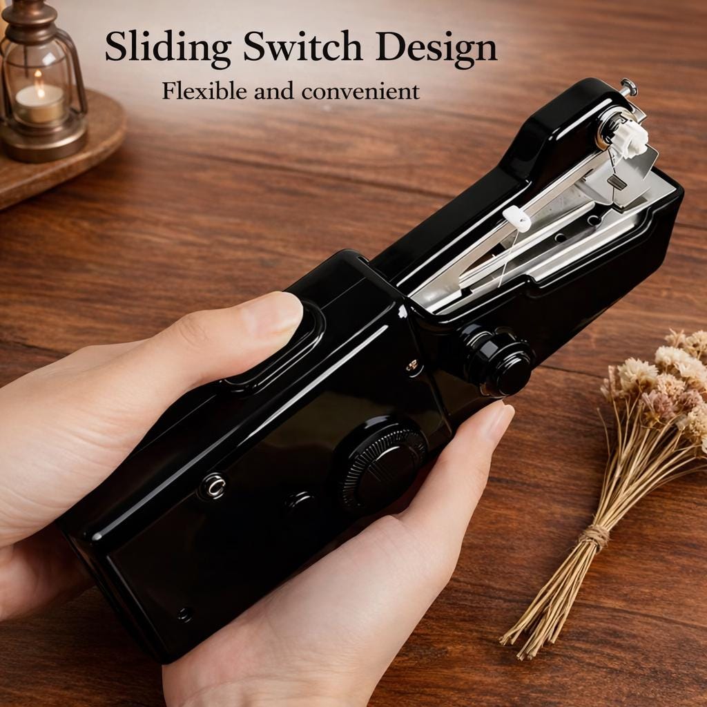 Handheld Sewing Machine | Portable Mini Stitcher For Quick Fabric Repairs