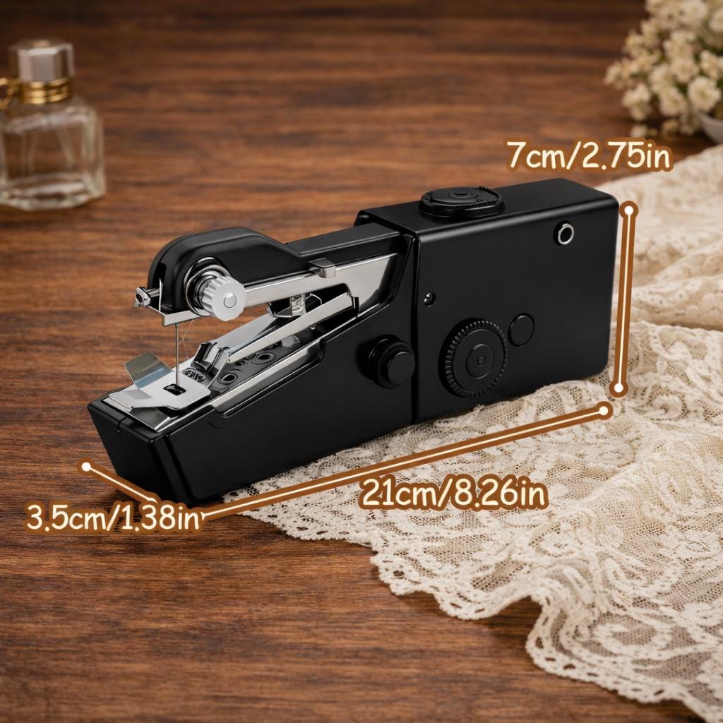 Handheld Sewing Machine | Portable Mini Stitcher For Quick Fabric Repairs